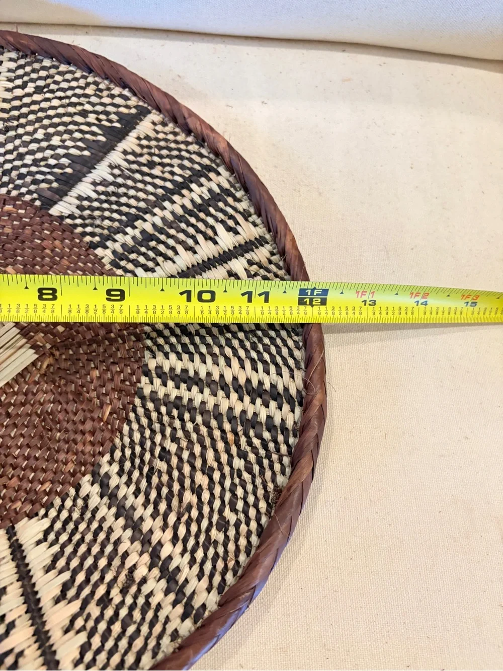 NEW Africa Woven Basket. Made by the Binga people of Zambia/Zimbabwe